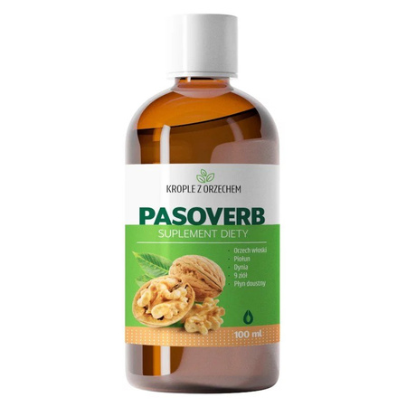 Pasoverb krople z orzechem 100ml EKOTOTU