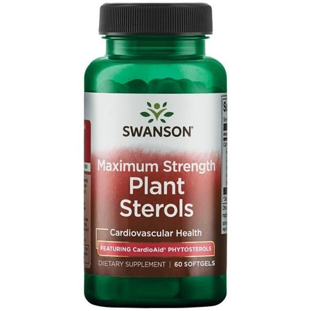 Swanson Cardioaid Beta Sitosterol 400 Mg 60 K