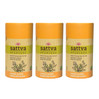Zestaw: 3x Sattva - Henna Naturalna ziołowa farba do włosów Karmelowy Blond 150g