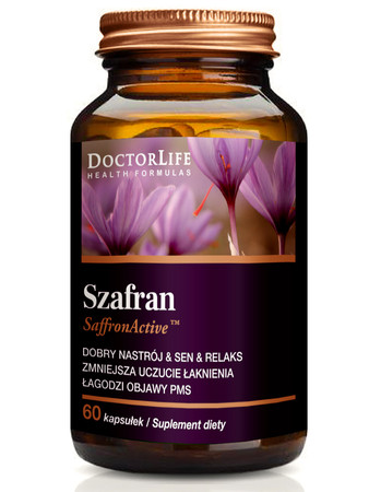 Doctor Life Szafran Safr'inside suplement diety 60 kaps.