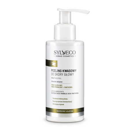 Sylveco Dermo Nadmierny łojotok Peeling kwasowy do skóry głowy 145ml