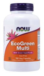 EcoGreen Multi - Zestaw Witamin i Minerałów bez Żelaza (180 kaps.)