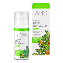 Vianek, Normalizujący krem do twarzy na noc,  50 ml