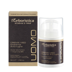 l'Erboristica - Krem do twarzy nawilżający przeciwzmarszczkowy kwas hialuronowy i witamina B5 50ml