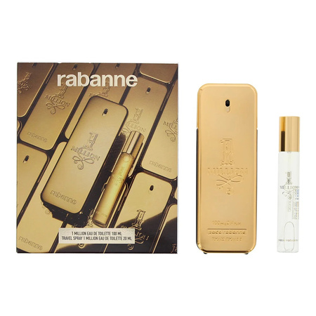 1 Million Men zestaw woda toaletowa spray 100ml + woda toaletowa spray 20ml