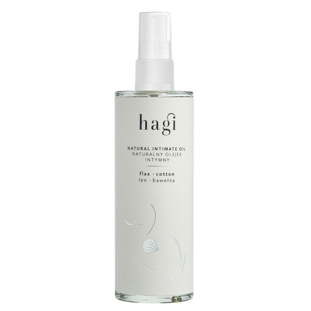 Hagi − Len i bawełna, naturalny olejek intymny − 100 ml
