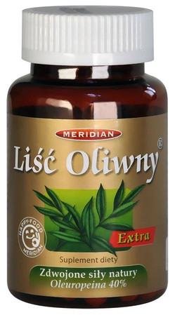 Meridian − Liść oliwny Extra − 60 kaps.