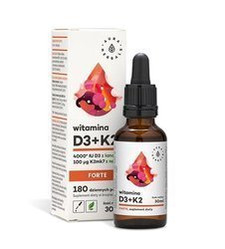Aura herbals - Witamina D3 + K2 forte w kroplach 30 ml