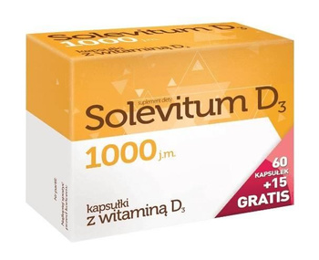 Solevitum D3 1000 75 kapsułek