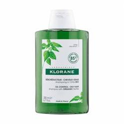 Klorane szampon z organiczną pokrzywą do włosów przetłuszczających się naturalny i ekologiczny 200 ml