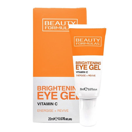 Beauty Formulas - Rozjaśniający żel pod oczy z witaminą C 20ml
