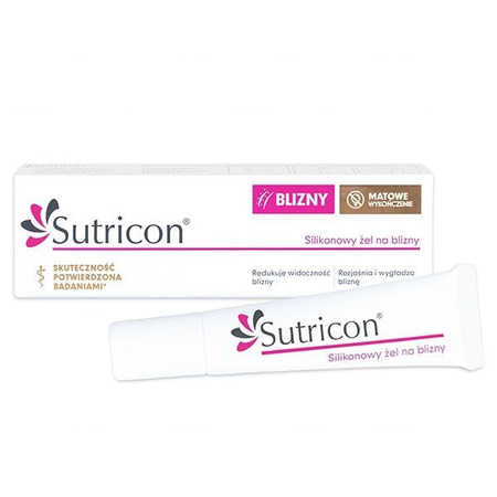 Sutricon żel na blizny silikonowy 15 ml