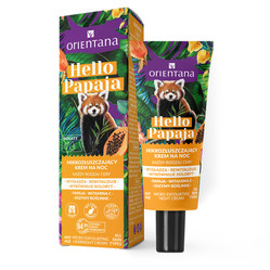 Orientana - Hello Papaya Mikrozłuszający krem na noc Witamina C Enzymy roślinne 40ml