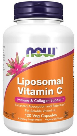 NOW Foods Liposomal Vitamin C Witamina C 120 kaps. vege