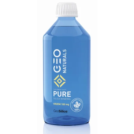 GEONATURALS, PURE SILICA - Krzem 100 mg - 500 ml