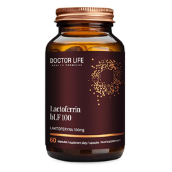 Doctor Life Lactoferrin bLF100 Laktoferyna 100 mg - 60 kaps.