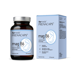 ForMeds Prenacaps Mag B6 Magnez + Witamina B6 vege 60 kaps.