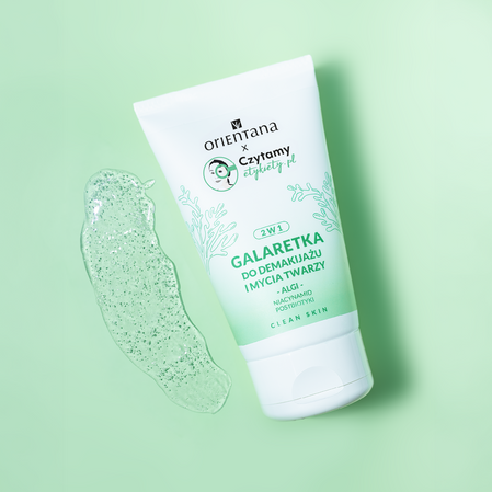 Orientana Clean Skin Galaretka do mycia twarzy i demakijażu 125ml
