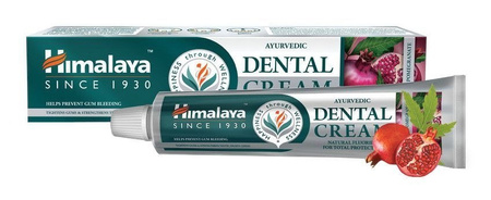 Himalaya Herbals − Dental Cream, pasta ziołowa z naturalnym fluorem − 150 g