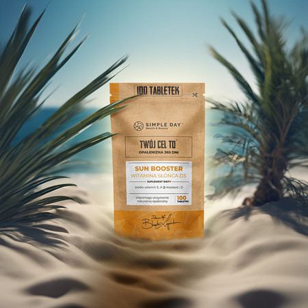 Twój Cel To Sun Booster naturalna ochrona i piękna skóra 100 tabl.