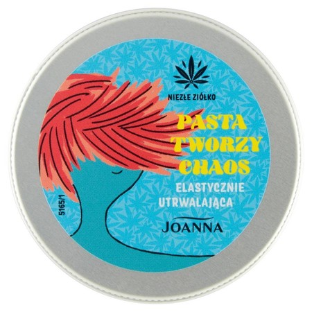 JOANNA Niezłe Ziółko Elastycznie Utrwalająca Pasta do włosów "Pasta Tworzy Chaos" 100g