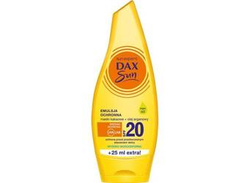 Dax Sun Emulsja ochronna do opalania z masłem kakaowym i olejem arganowym SPF20 175ml