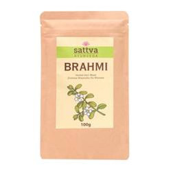 Sattva - Maseczka ziołowa do włosów Brahmi 100g