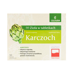 Karczoch 30 tabletek