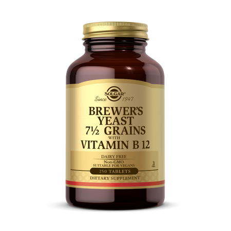 Brewer's Yeast 7 1/2 Grains with Vitamin B12 (250 tabl.)
