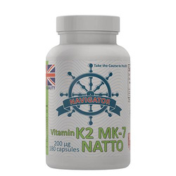 Navigator Witamina K2 Mk7 200mcg NATTO 180 kaps.