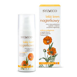 Sylveco - Ziołowa pielęgnacja. Lekki krem nagietkowy - 50 ml