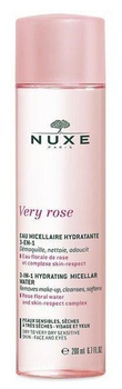 Nuxe Very Rose nawilżająca woda micelarna 3w1 200 ml