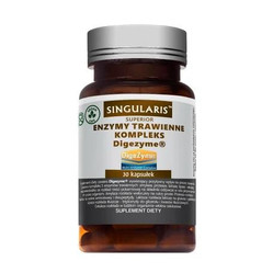 Singularis Enzymy trawienne kompleks Digezyme 30 kaps.