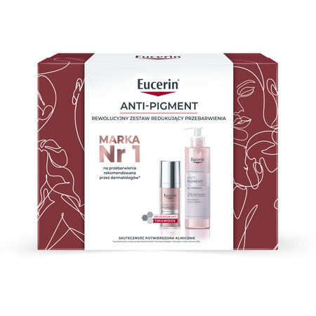 Eucerin Zestaw Anti-Pigment Serum o podwójnym działaniu 30ml + Żel oczyszczający 400ml