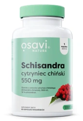 Osavi Schisandra Cytryniec Chiński - 550 mg - 60 kaps. vege