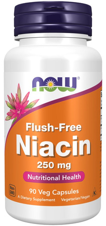 Witamina B3 - Niacyna (Niacin Flush-Free) (90 kaps.)