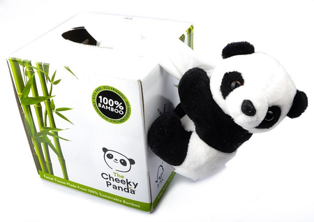 The Cheeky Panda − Chusteczki kosmetyczne, pudełko − 56 szt.