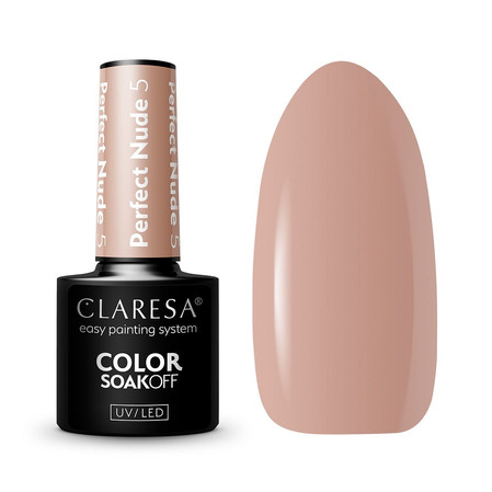 Color Soak Off UV/LED Perfect Nude lakier hybrydowy 5 5g