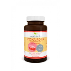 Medverita Dzika Róża Ekstrakt 70 % Witamina C 60 kaps.
