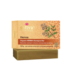 Sattva Organiczny szampon w kostce Henna 100g
