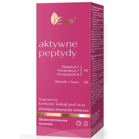AVA Aktywne Peptyny Krem Koktajl pod oczy 50 ml