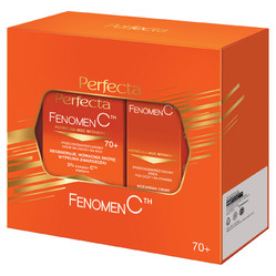 Fenomen C zestaw przeciwzmarszczkowy krem do twarzy 70+ 50ml + przeciwzmarszczkowy krem pod oczy i na powieki 15ml