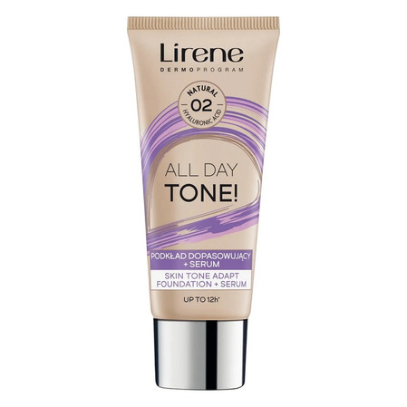 All Day Tone! podkład dopasowujący + serum 02 Natural 30ml