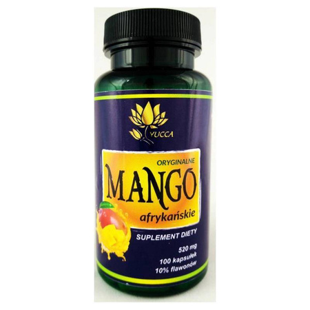 Yucca Mango Afrykańskie 520 mg 100 K