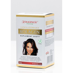 Elena Kolagenum Franciszka liofilizowany kolagen suplement diety w saszetkach 15x5g