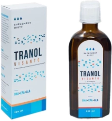 Visanto Tranol DHA EPA ALA kwasy omega 3 - 250ml