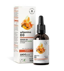 Aura Herbals Witamina D3 Forte 50 ml w kroplach