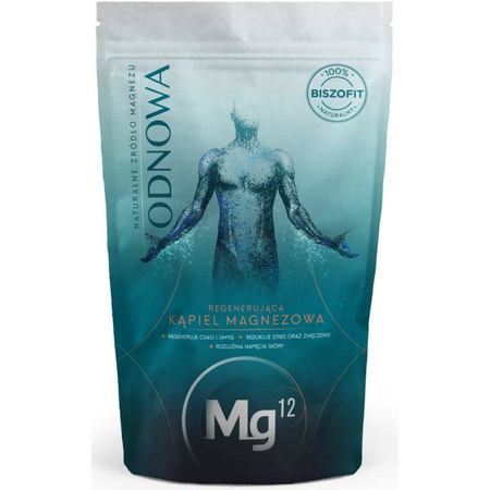 Mg12 Płatki Magnezowe Do Kąpieli Odnowa1 kg Biszofit