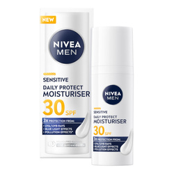 Men Sensitive Daily Protect nawilżający krem do twarzy SPF30 50ml