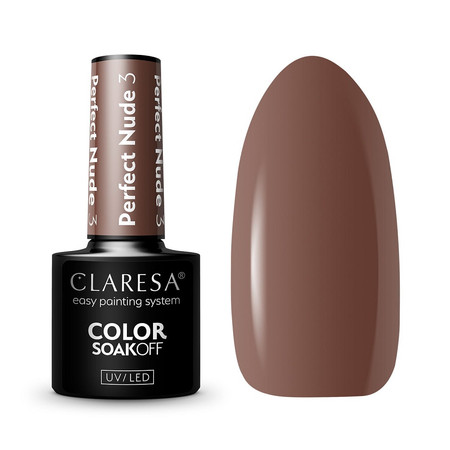 Color Soak Off UV/LED Perfect Nude lakier hybrydowy 3 5g